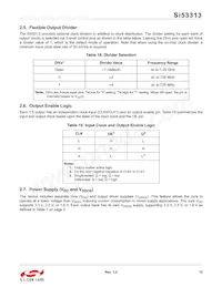 SI53313-B-GMR Datasheet Page 15