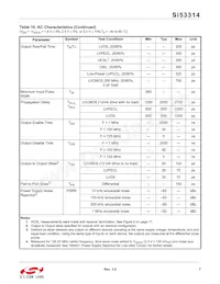 SI53314-B-GMR Datasheet Page 7