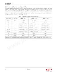 SI53314-B-GMR Datasheet Page 14