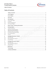 SLB9665XT20FW560XUMA2 Datasheet Page 3