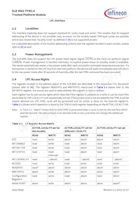 SLB9665XT20FW560XUMA2 Datasheet Page 7