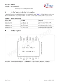 SLB9665XT20FW560XUMA2 Datasheet Page 9