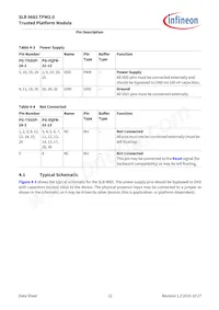 SLB9665XT20FW560XUMA2 Datasheet Page 12