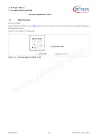 SLB9665XT20FW560XUMA2 Datasheet Page 20