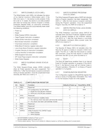SST26VF064BEUIT-104I/MF數據表 頁面 11