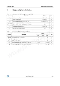 STHVDAC-303F6 Datasheet Page 3