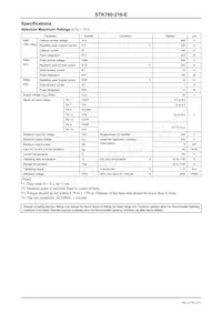 STK760-216-E Datasheet Page 2