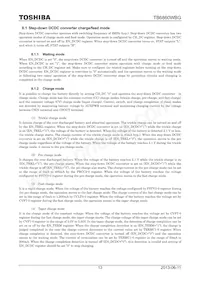 TB6860WBG Datasheet Page 13