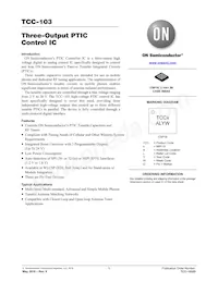 TCC-103A-RT Datenblatt Cover