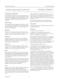 TDA3608TH/N3C Datenblatt Seite 6
