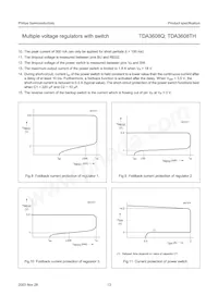 TDA3608TH/N3C Datasheet Page 13
