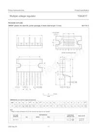 TDA3617J/N1C Datasheet Page 11