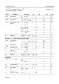 TDA3618JR/N1C Datasheet Page 13