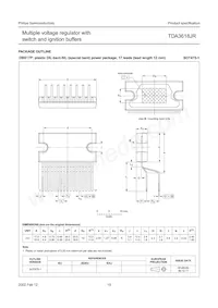 TDA3618JR/N1C Datasheet Page 19