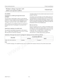 TDA3618JR/N1C Datasheet Page 20