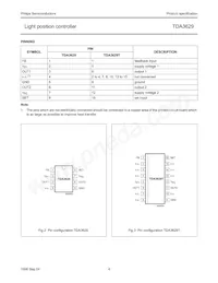 TDA3629/YWU Datasheet Page 4