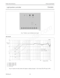 TDA3629/YWU Datasheet Page 20