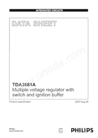 TDA3681ATH/N1C Datenblatt Cover