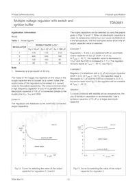 TDA3681J/N2C Datasheet Page 21