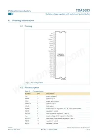 TDA3683SD/N2S Datasheet Page 5