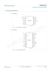 TDA8037T/C1J Datasheet Page 4