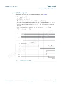 TDA8037T/C1J Datasheet Pagina 9