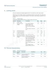 TDA8037T/C1J Datasheet Page 13