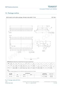 TDA8037T/C1J Datasheet Page 21