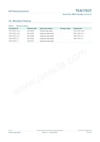 TEA1703T/N1 Datasheet Page 12