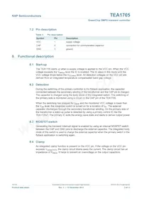 TEA1705/1R Datasheet Page 3