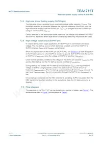 TEA1716T/2 Datasheet Page 9