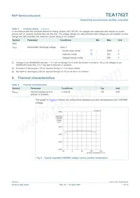 TEA1762T/N2 Datasheet Page 7