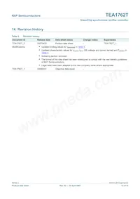 TEA1762T/N2 Datasheet Pagina 13