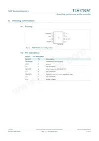 TEA1792AT/1 Datasheet Page 3