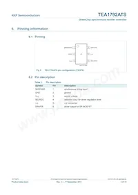TEA1792ATS/1 Datasheet Page 3