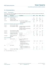 TEA1792ATS/1 Datasheet Page 7