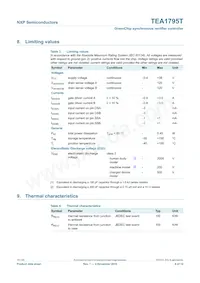 TEA1795T/N1 Datasheet Page 6