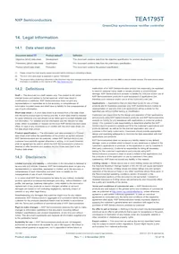 TEA1795T/N1 Datasheet Page 12