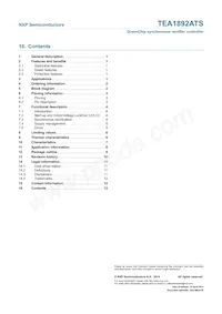 TEA1892ATS/1X Datasheet Pagina 13