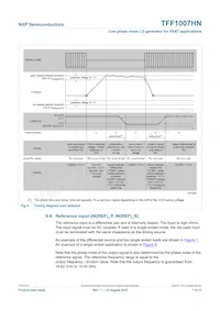 TFF1007HN/N1 Datasheet Pagina 7