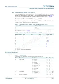 TFF1007HN/N1 Datasheet Page 8