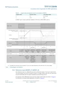 TFF11139HN/N1X Datasheet Pagina 7