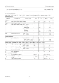 UDA1330ATS/N2 Datenblatt Seite 13