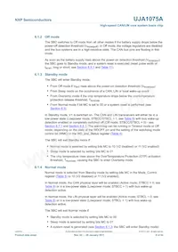 UJA1075ATW/5V0/WD Datasheet Page 9