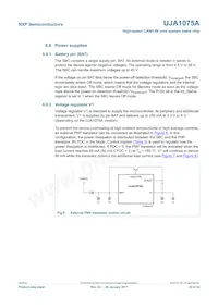 UJA1075ATW/5V0/WD數據表 頁面 20