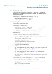 UJA1078ATW/5V0/WD Datasheet Page 18