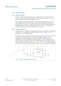 UJA1078ATW/5V0/WD數據表 頁面 20