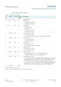 UJA1078TW/3V3/WD:1 Datasheet Pagina 13