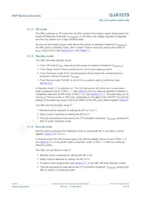 UJA1079TW/3V3/WD Datasheet Page 9
