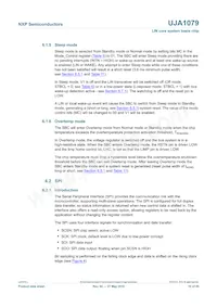 UJA1079TW/3V3/WD Datasheet Page 10